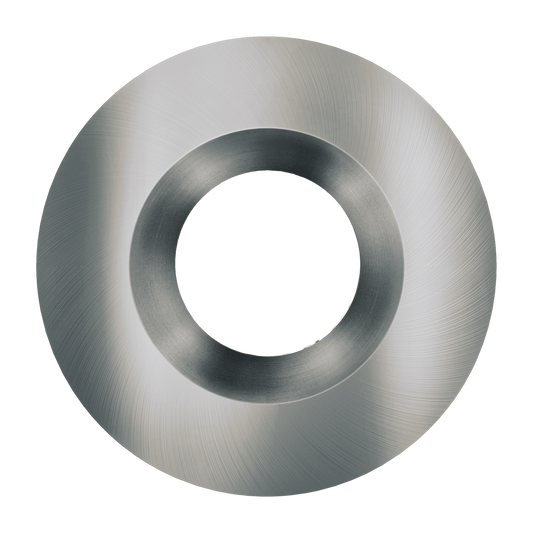 4 Inch Brushed Nickel Round Trim