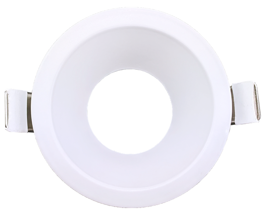 3 Inch White Round Narrow Trim