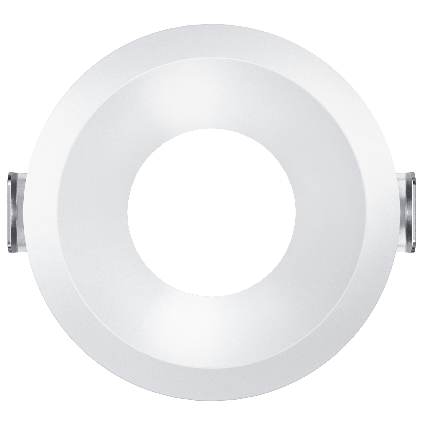 3 Inch White Round Narrow Trim