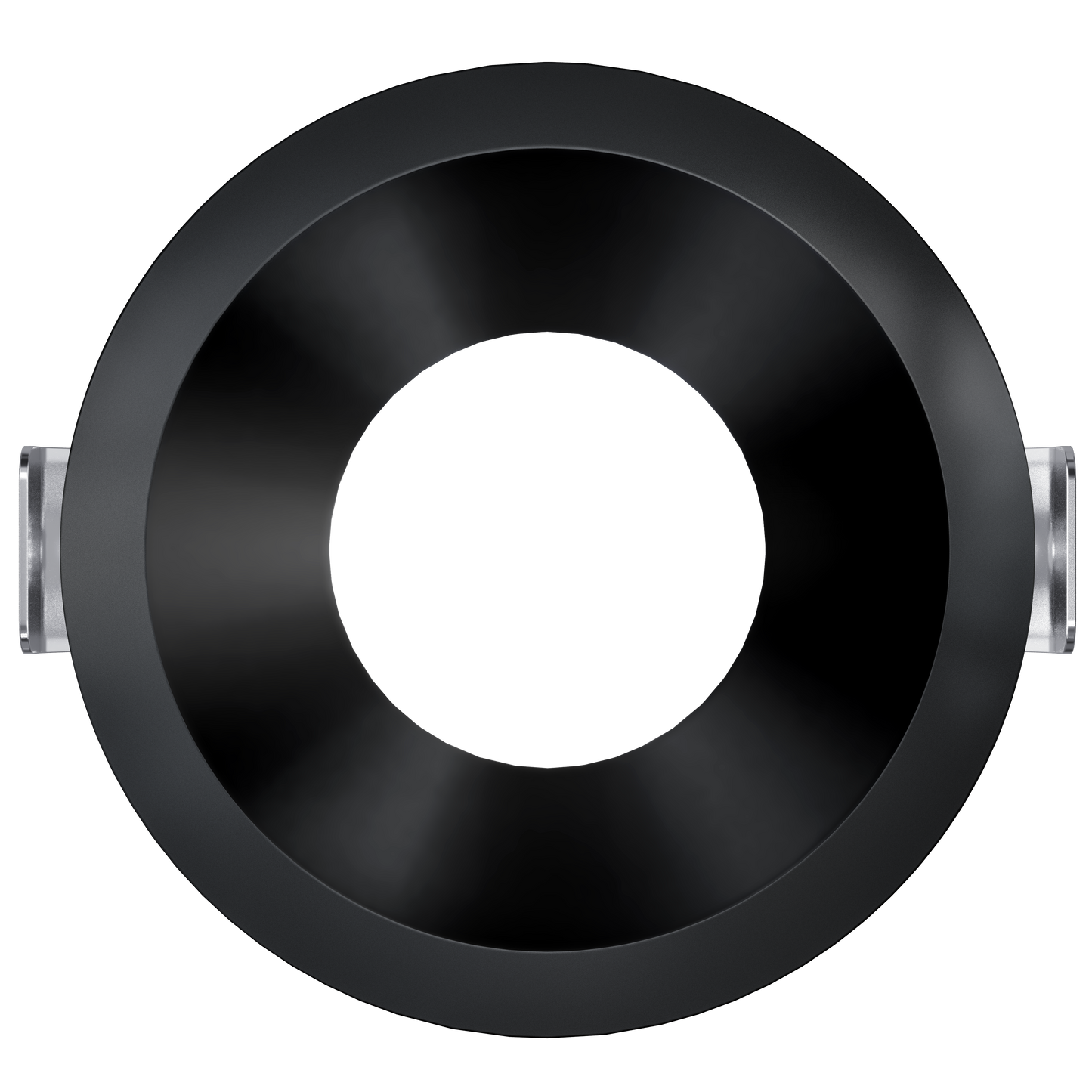3 Inch Black Round Narrow Trim