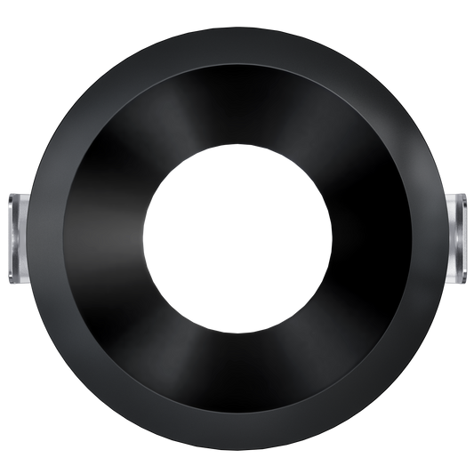 3 Inch Black Round Narrow Trim