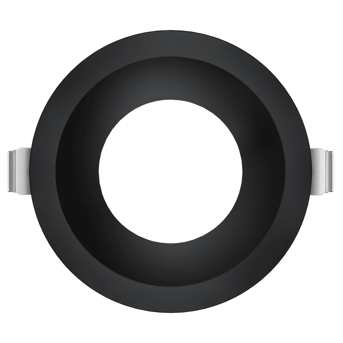 4 Inch Black Round Narrow Trim
