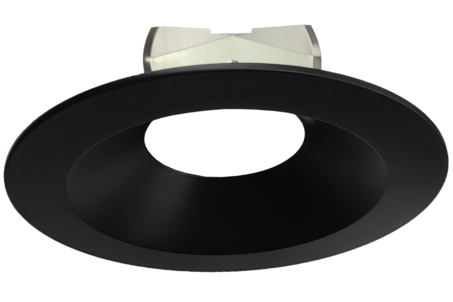 6 Inch Black Round Trim