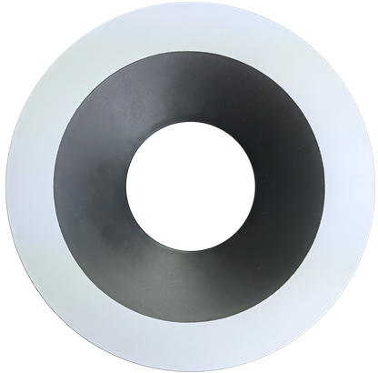 6 Inch Two Tone Round Trim