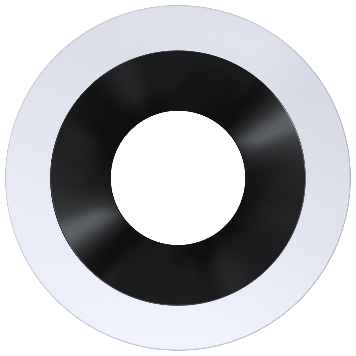 6 Inch Two-Tone Round Trim