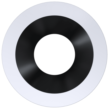 6 Inch Two-Tone Round Trim