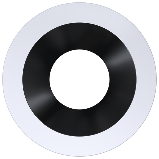 6 Inch Two-Tone Round Trim