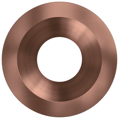 6 Inch Brushed Copper Round Trim