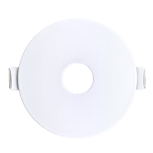 3 Inch White Round Pinhole Trim
