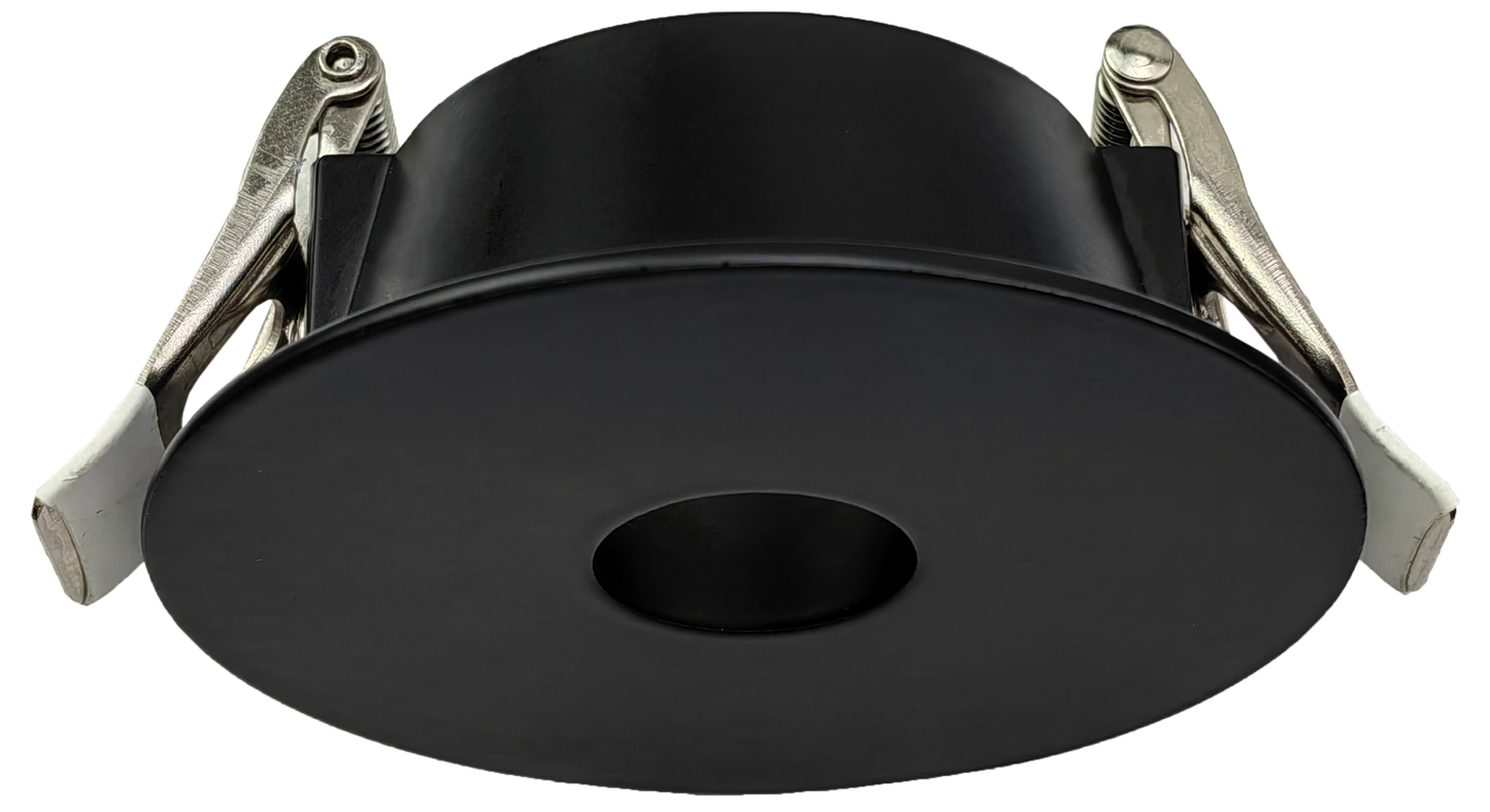 3 Inch Black Round Pinhole Trim