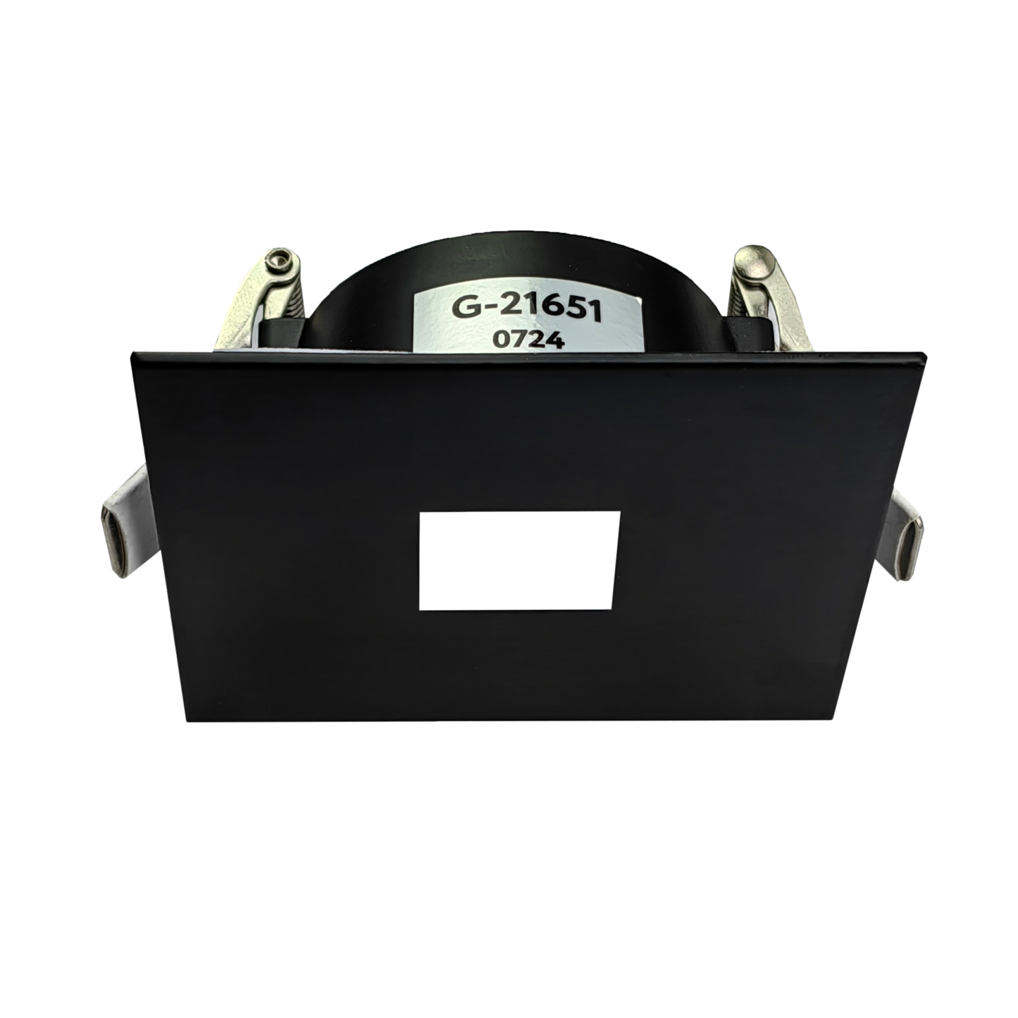 3 Inch Black Square Pinhole Trim