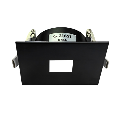 3 Inch Black Square Pinhole Trim