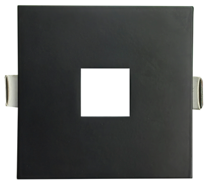 3 Inch Black Square Pinhole Trim
