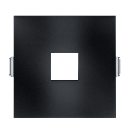 3 Inch Black Square Pinhole Trim