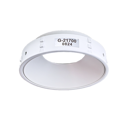 3.5 Inch White Round Millwork Trimless Kit