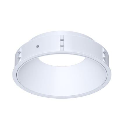 3.5 Inch White Round Millwork Trimless Kit