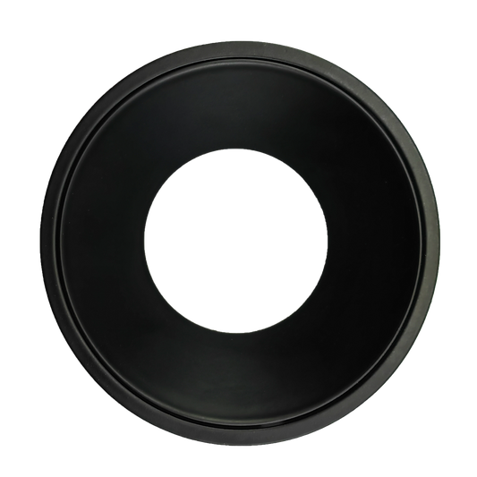 3.5 Inch Black Round Millwork Trimless Kit