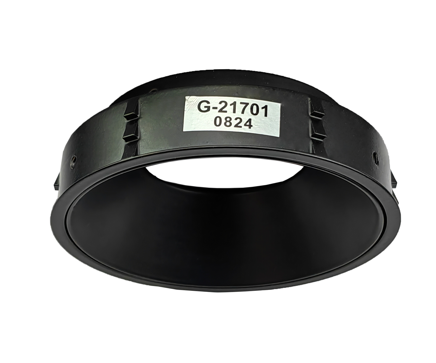 3.5 Inch Black Round Millwork Trimless Kit