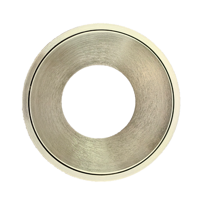 3.5 Inch Brushed Nickel Round Millwork Trimless Kit