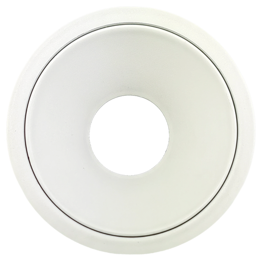 1 Inch White Round Millwork Trimless Kit