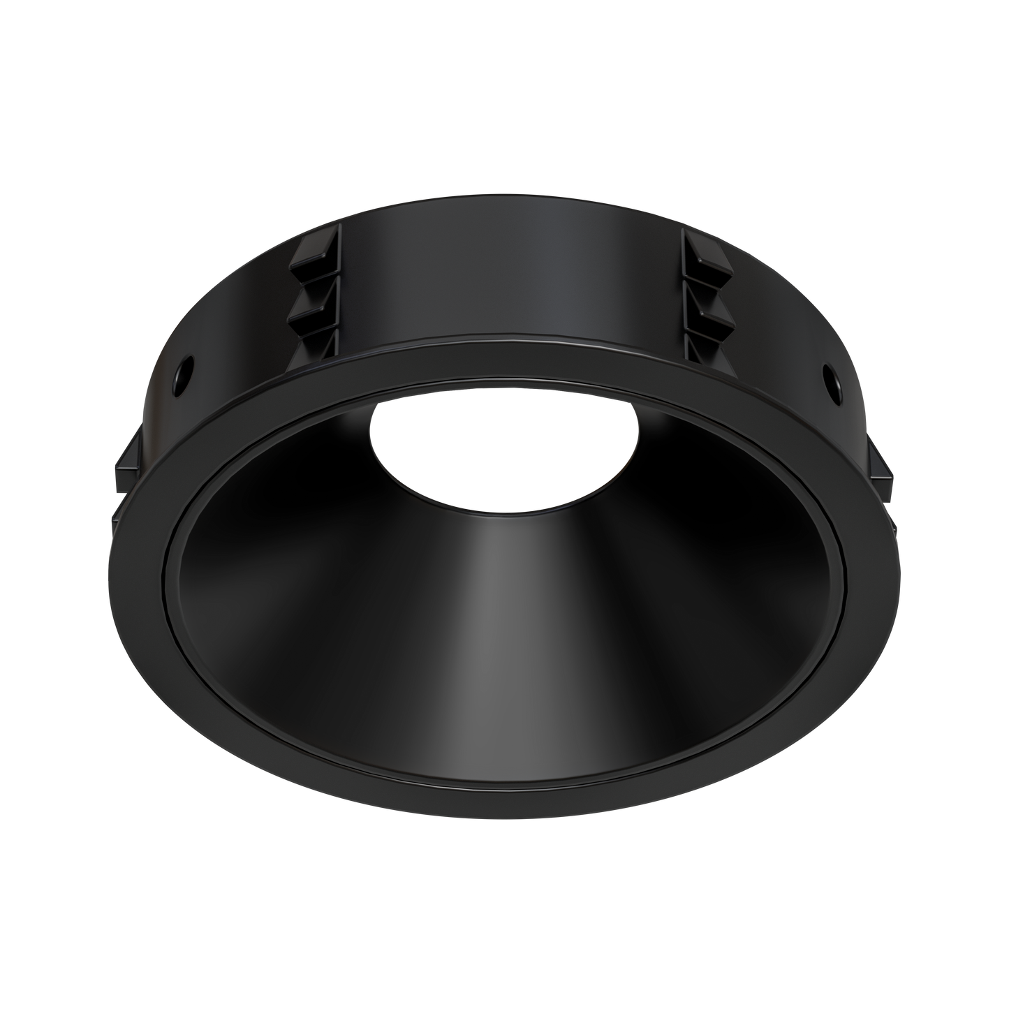 1 Inch Black Round Millwork Trimless Kit