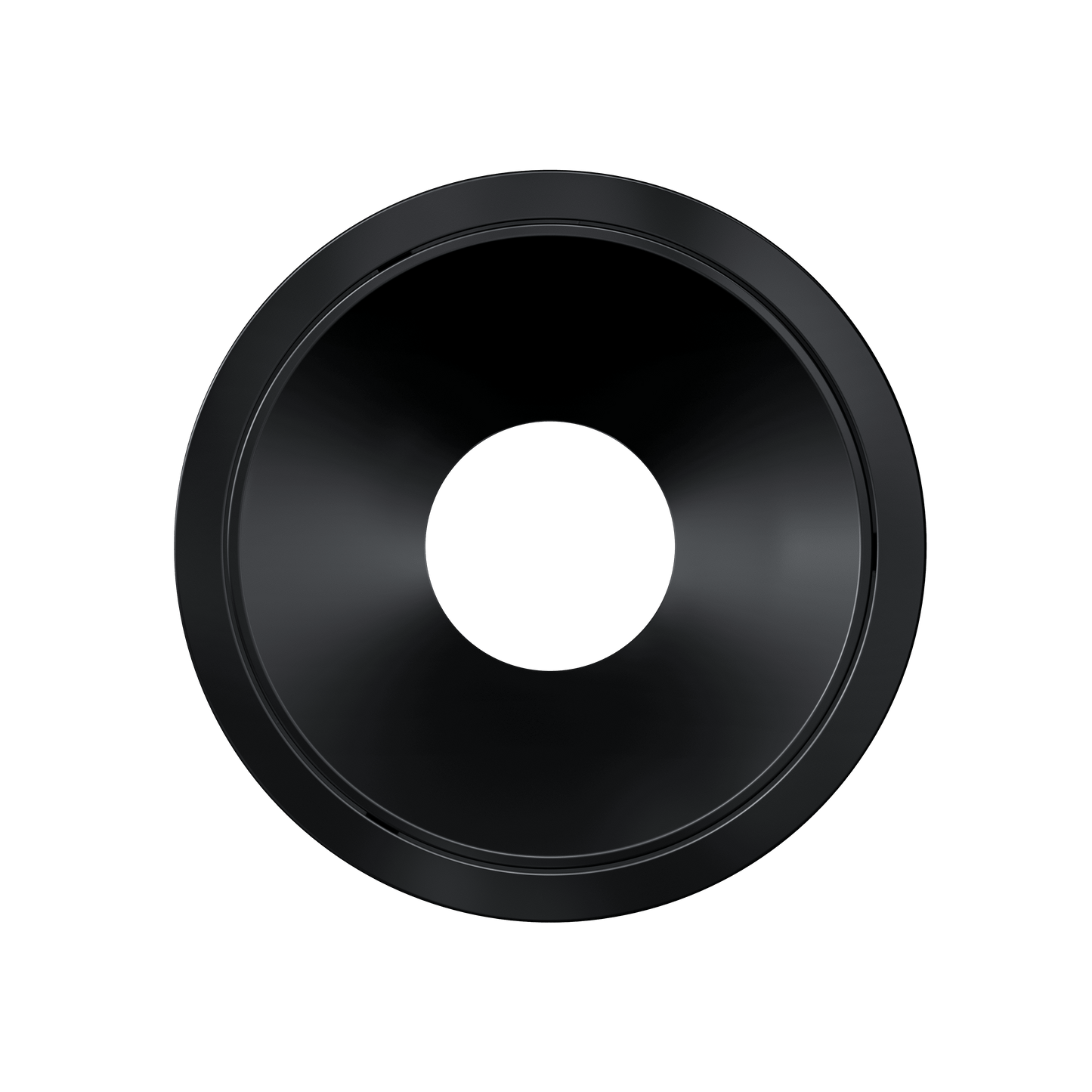 1 Inch Black Round Millwork Trimless Kit
