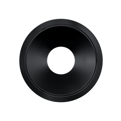 1 Inch Black Round Millwork Trimless Kit