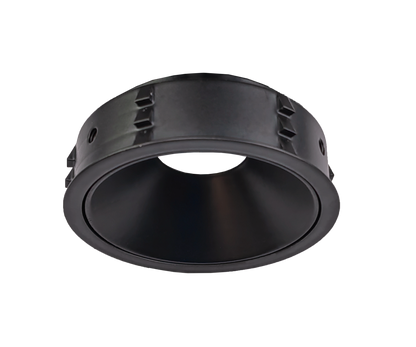 1 Inch Black Round Millwork Trimless Kit