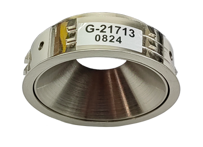 1 Inch Brushed Nickel Round Millwork Trimless Kit