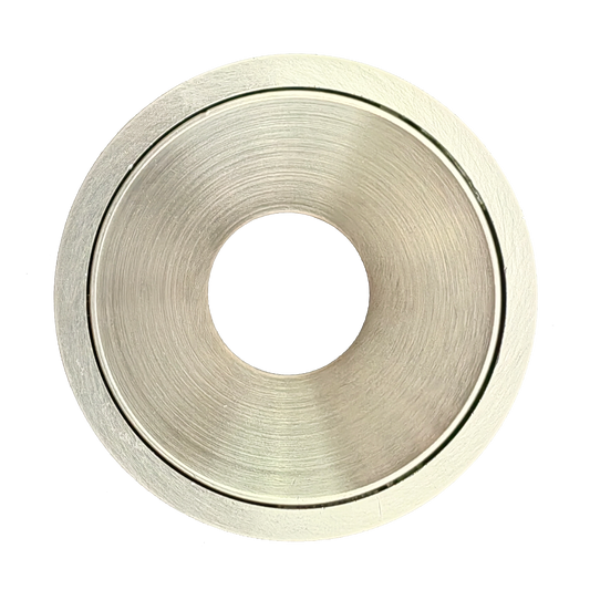 1 Inch Brushed Nickel Round Millwork Trimless Kit