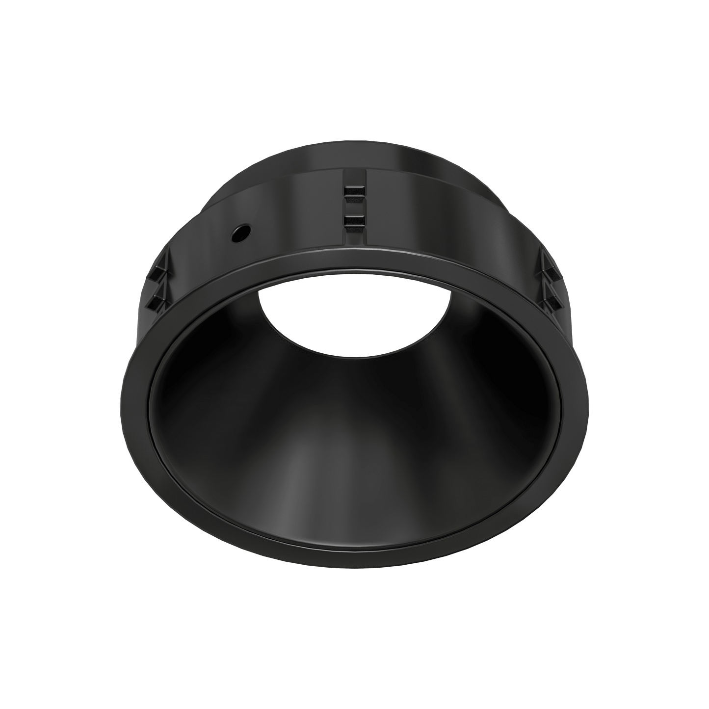 2 Inch Black Round Millwork Trimless Kit
