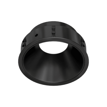 2 Inch Black Round Millwork Trimless Kit