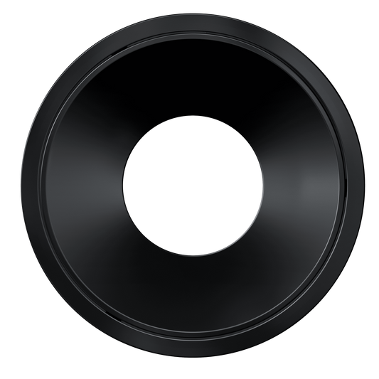 2 Inch Black Round Millwork Trimless Kit