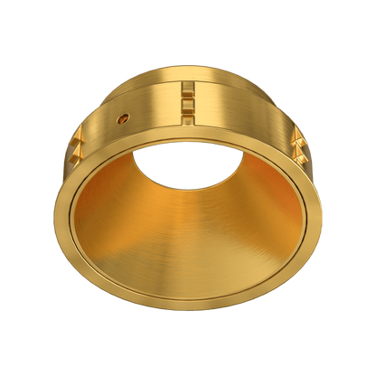 2 Inch Brass Round Millwork Trimless Kit