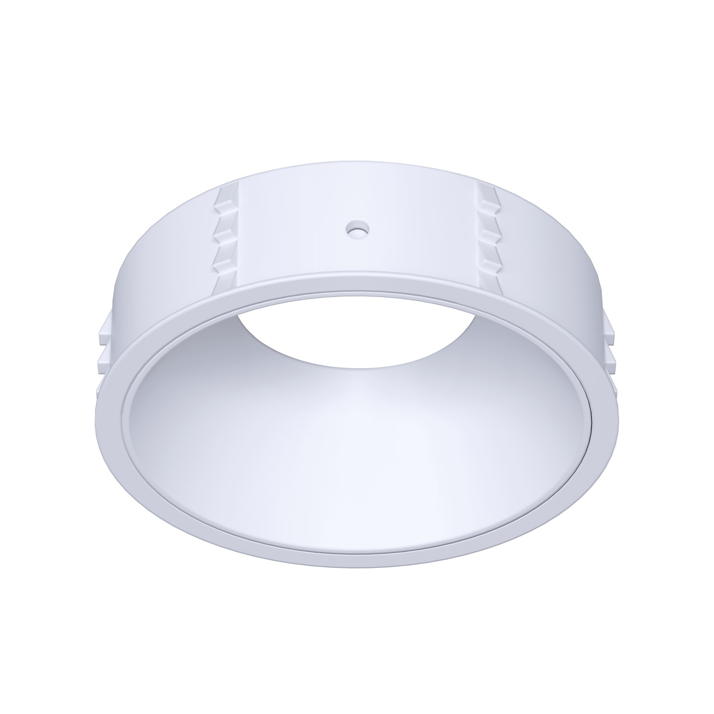 3 Inch White Round Millwork Trimless Kit