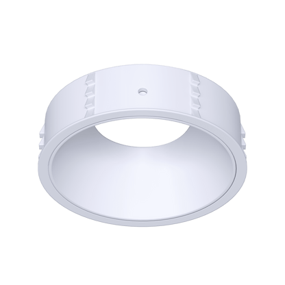 3 Inch White Round Millwork Trimless Kit