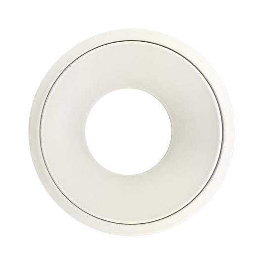 3 Inch White Round Millwork Trimless Kit
