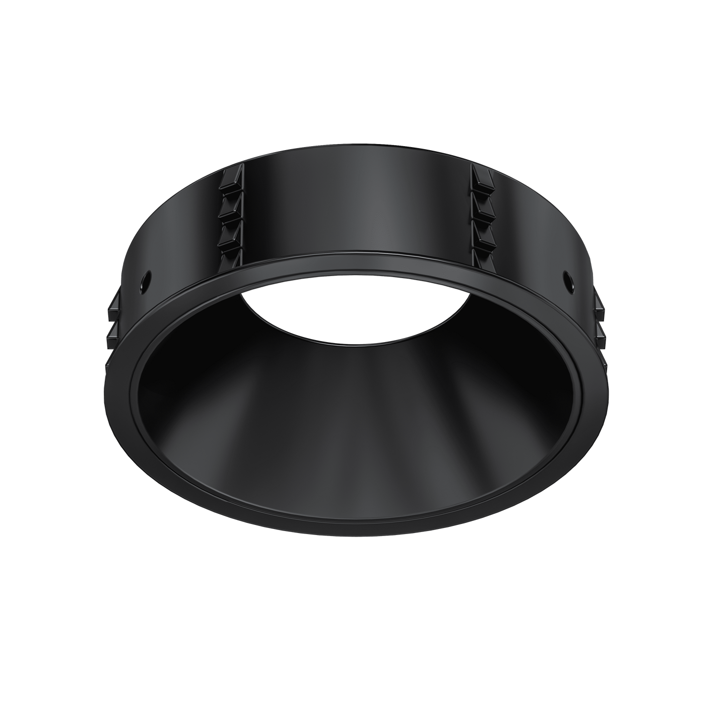 3 Inch Black Round Millwork Trimless Kit