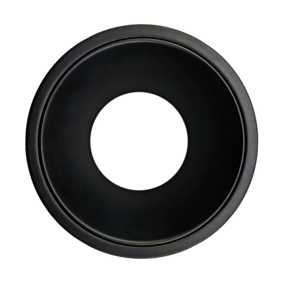 3 Inch Black Round Millwork Trimless Kit