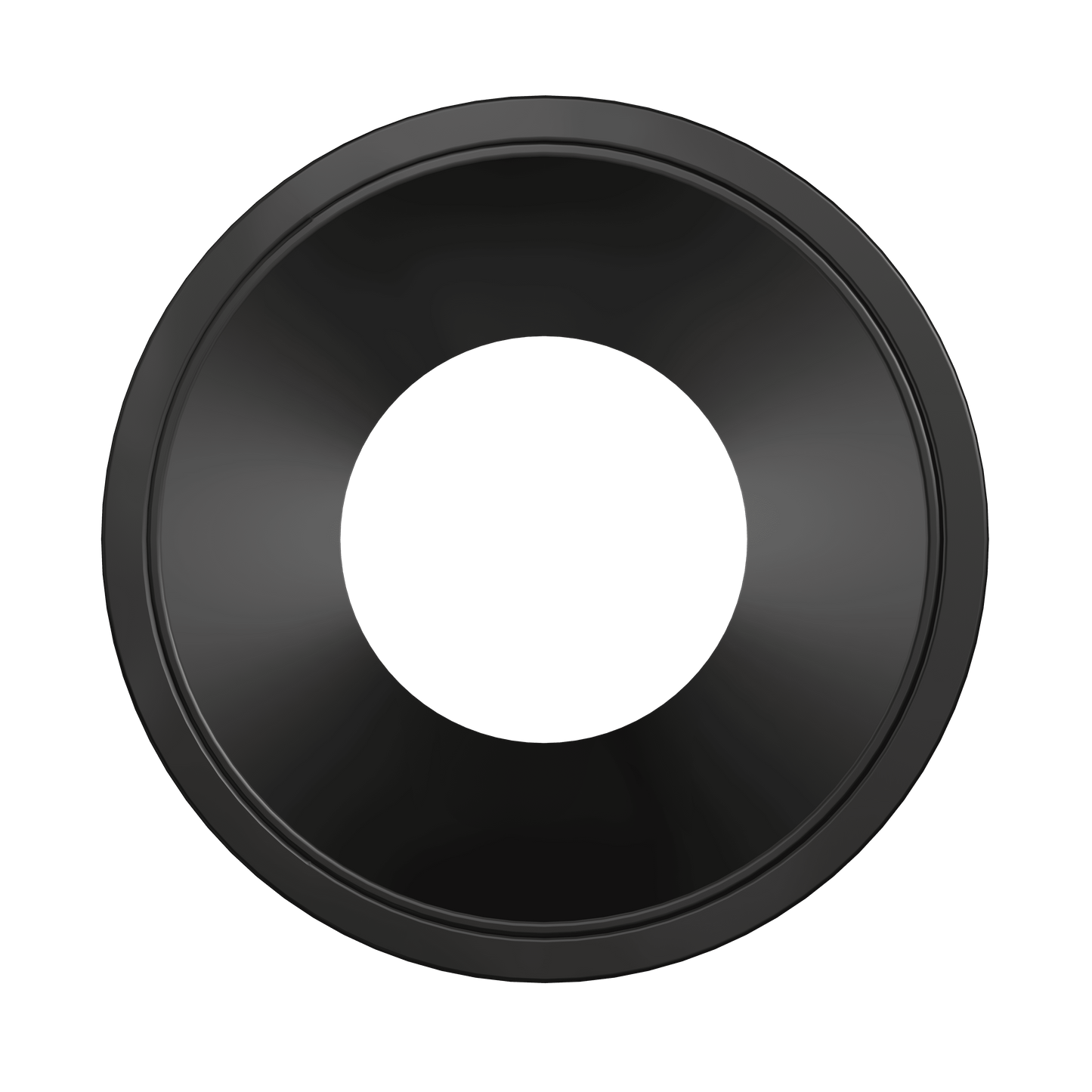 3 Inch Black Round Millwork Trimless Kit