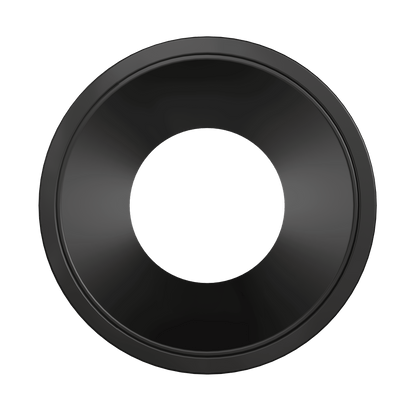 3 Inch Black Round Millwork Trimless Kit