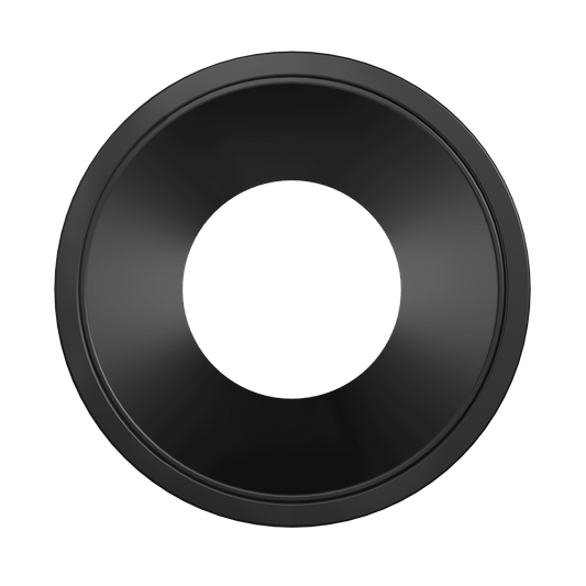 3 Inch Black Round Millwork Trimless Kit