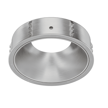 3 Inch Brushed Nickel Round Millwork Trimless Kit