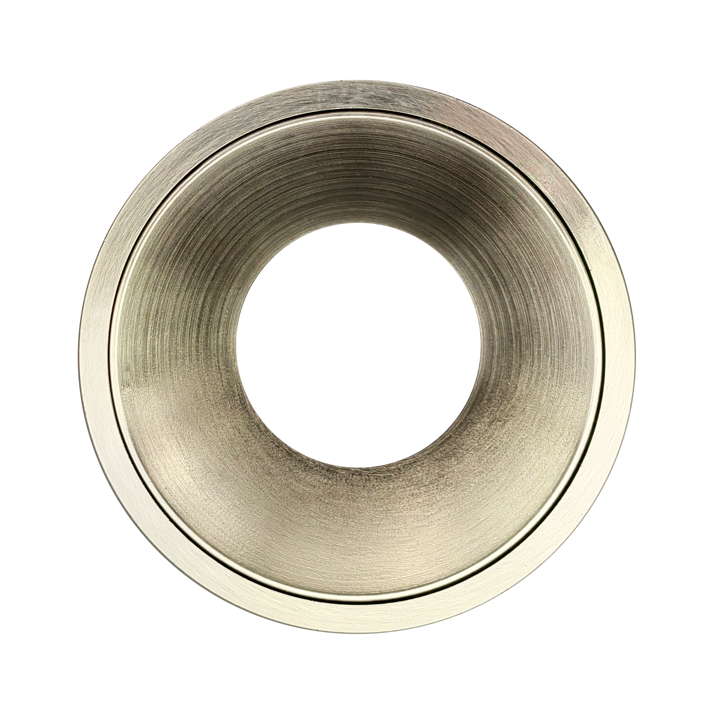 3 Inch Brushed Nickel Round Millwork Trimless Kit