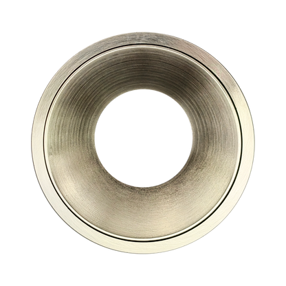 3 Inch Brushed Nickel Round Millwork Trimless Kit