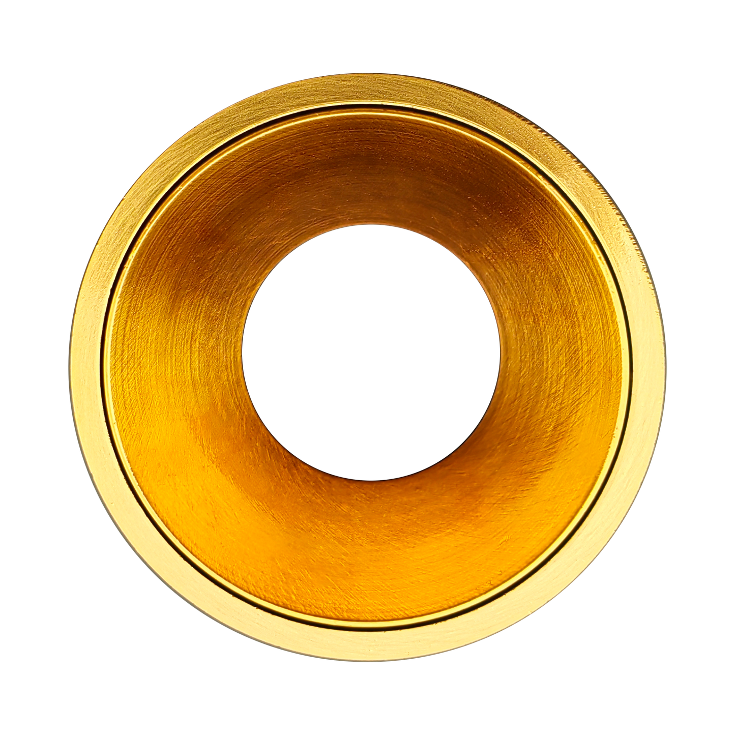 3 Inch Brushed Brass Round Millwork Trimless Kit
