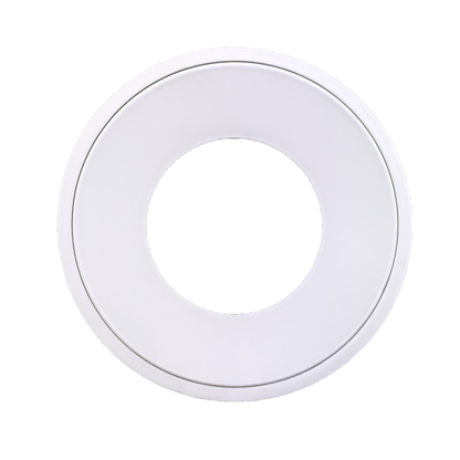 4 Inch White Round Millwork Trimless Kit