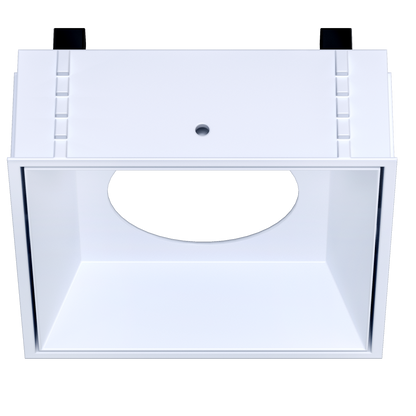 3.5 Inch White Square Millwork Trimless Kit