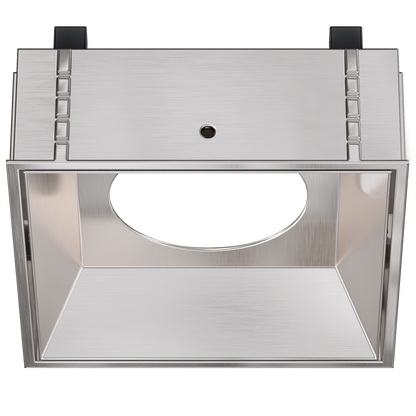 3.5 Inch Brushed Nickel Square Millwork Trimless Kit