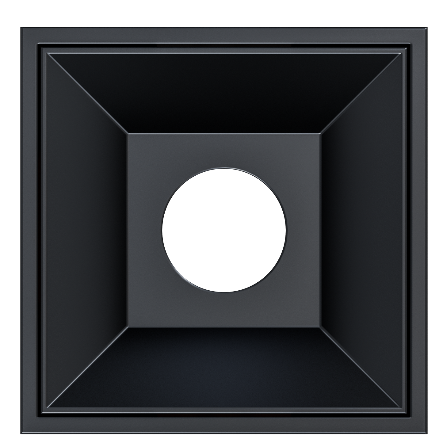 2 Inch Black Square Millwork Trimless Kit